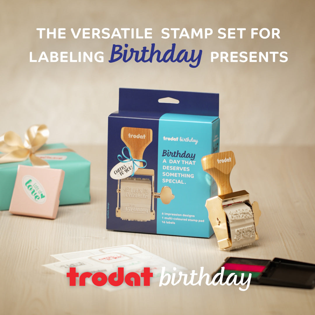 Trodat Birthday Stamp Kit
