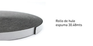 Rollo de Hule espuma